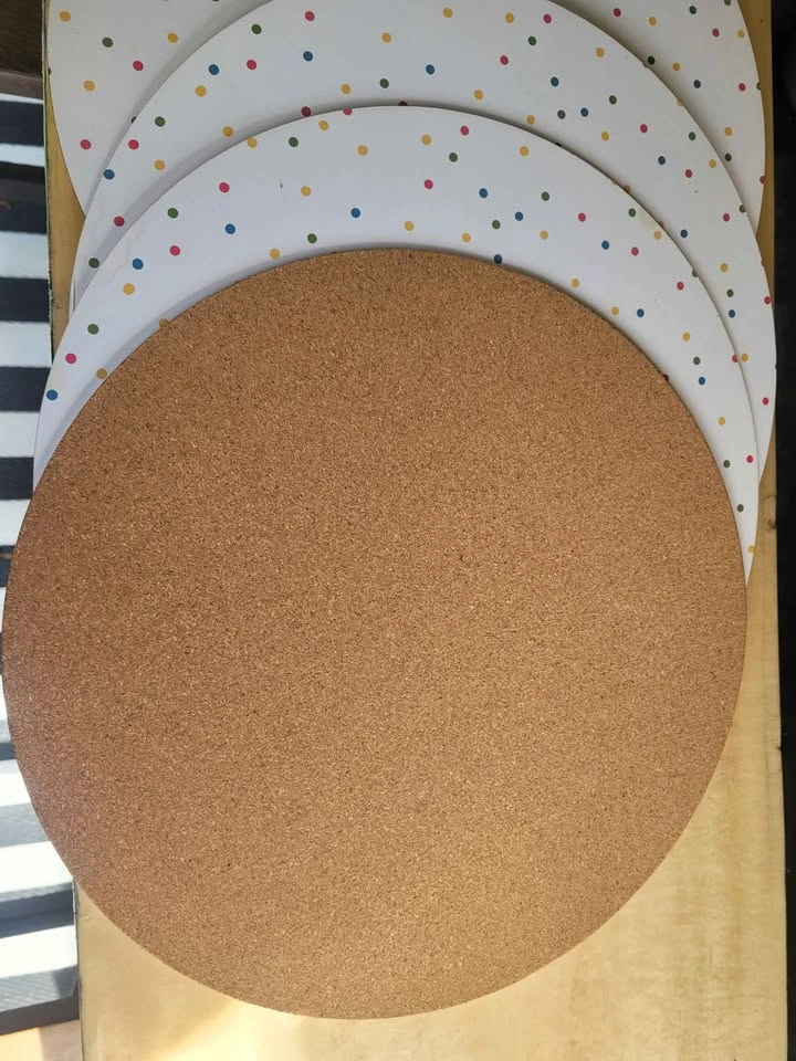 Set of 4 placemats with cork backing (indoor/outdoor) - photo 3