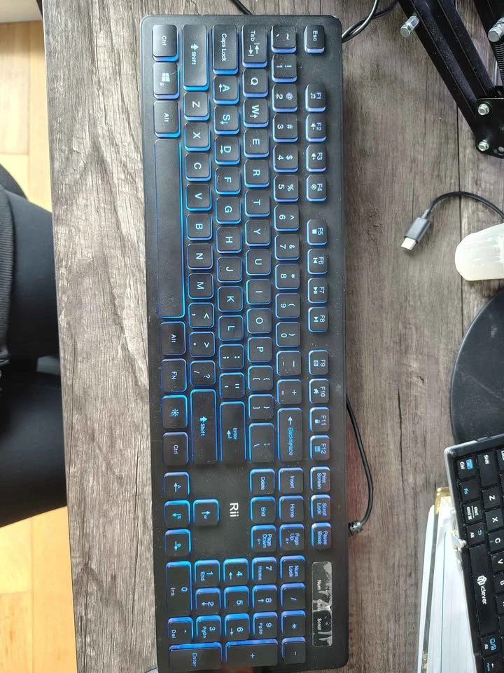 Rii Wired Backlit Keyboard - photo 3