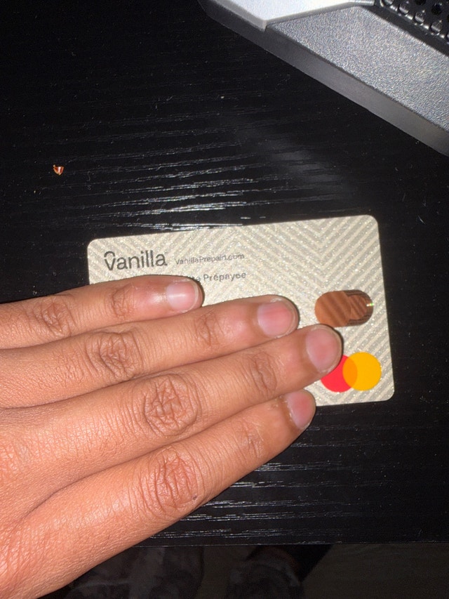 vanilla Prepaid 100$ gift card