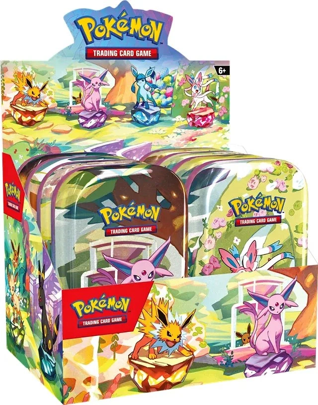 Pokémon Prismatic Evolutions Mini Tin Display (Sealed)
