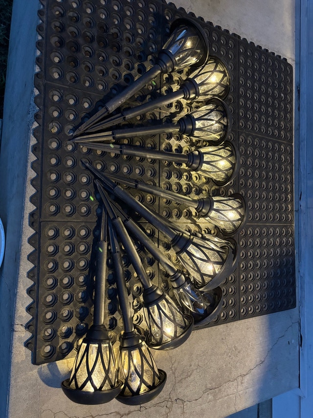 Solar Outdoor Lights $45obo