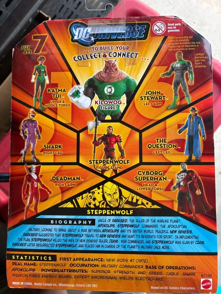 Steppenwolf DC Universe Classics collection wave 11 2009 MATTEL - photo 2