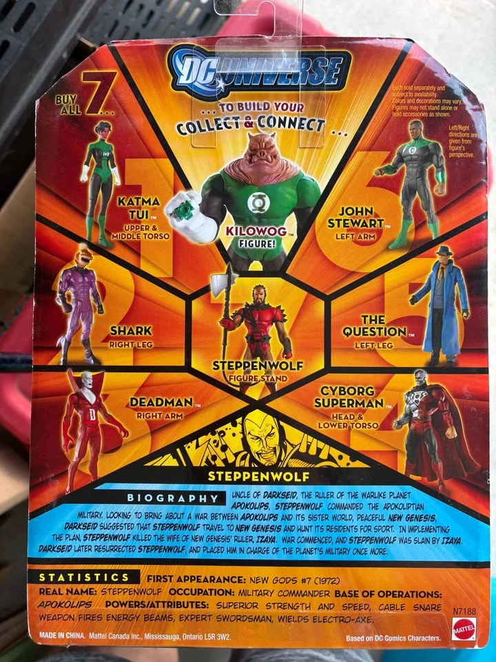 Steppenwolf (Green Variant) from the DC Universe Classics Wave 1 - photo 2