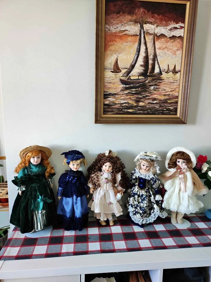 Vintage Porcelain Dolls