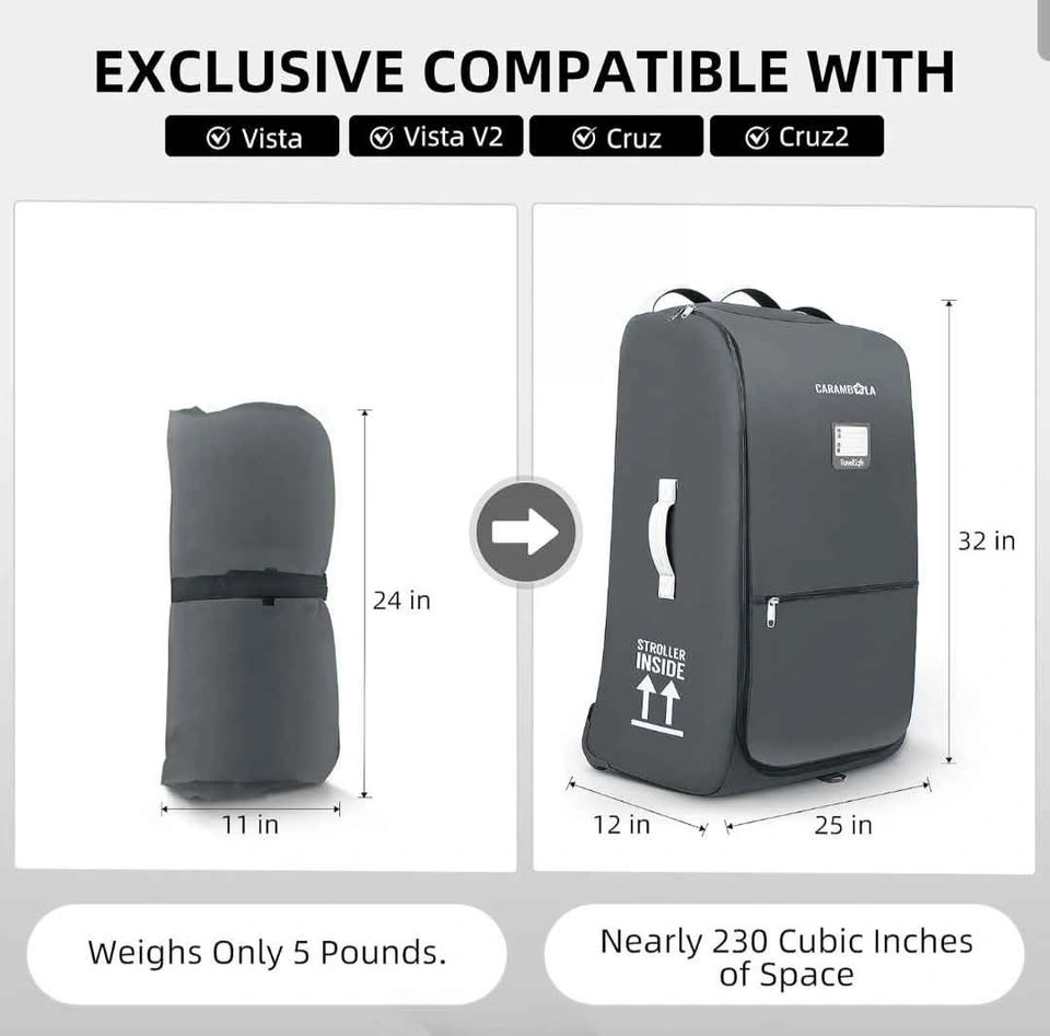 CARAMBOLA Stroller Bag for UPPAbaby Vista/Cruz - photo 2