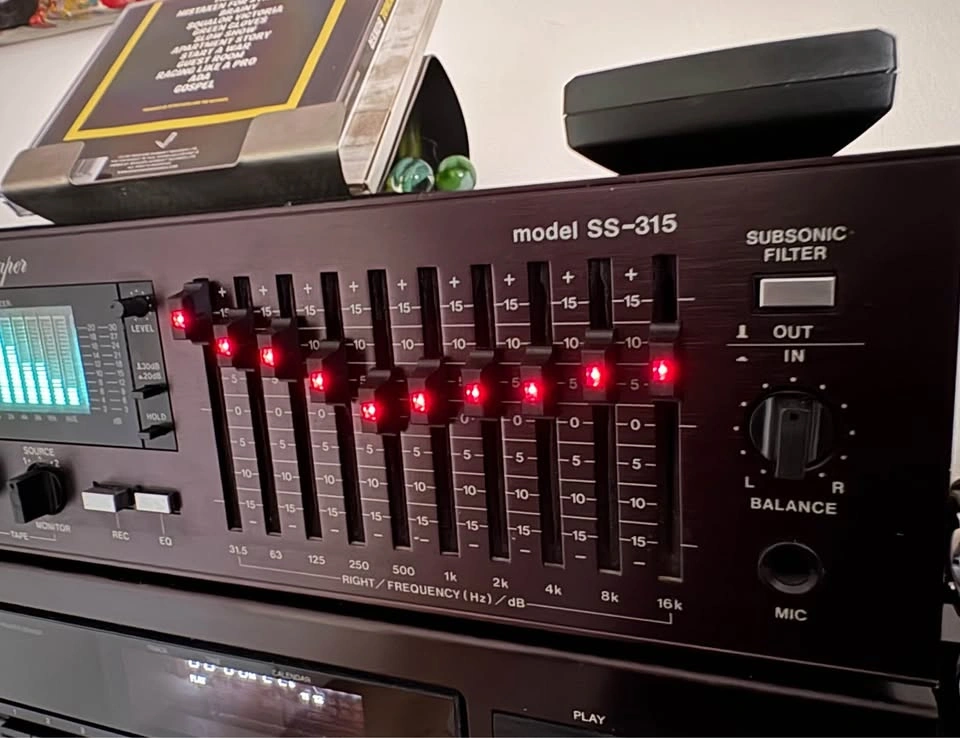 ⚠️NEEDS TLC! ADC Sound Shaper SS-315 Graphic Equalizer - photo 4