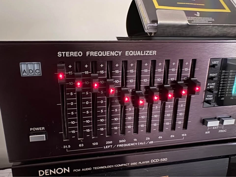 ⚠️NEEDS TLC! ADC Sound Shaper SS-315 Graphic Equalizer - photo 5