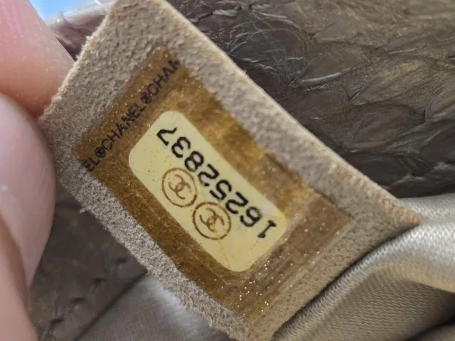 Chanel python wallet on chain (womens) image indicator(6)