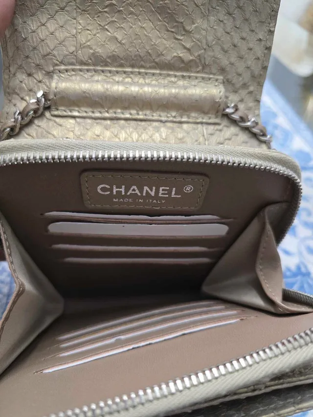 Chanel python wallet on chain (womens) image indicator(7)