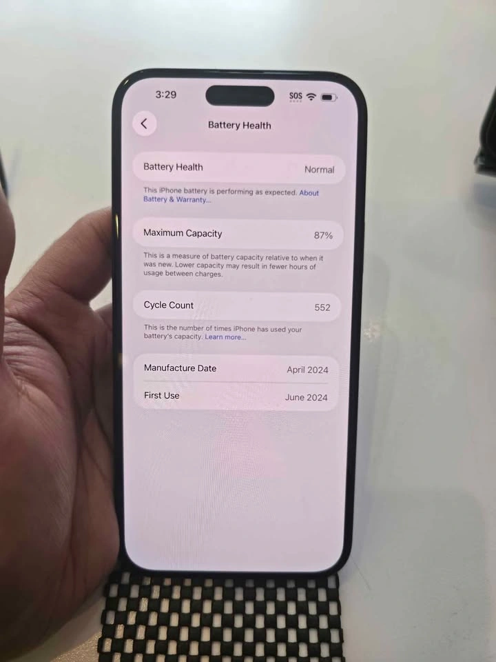 Apple iPhone 15 plus 128GB black - photo 3