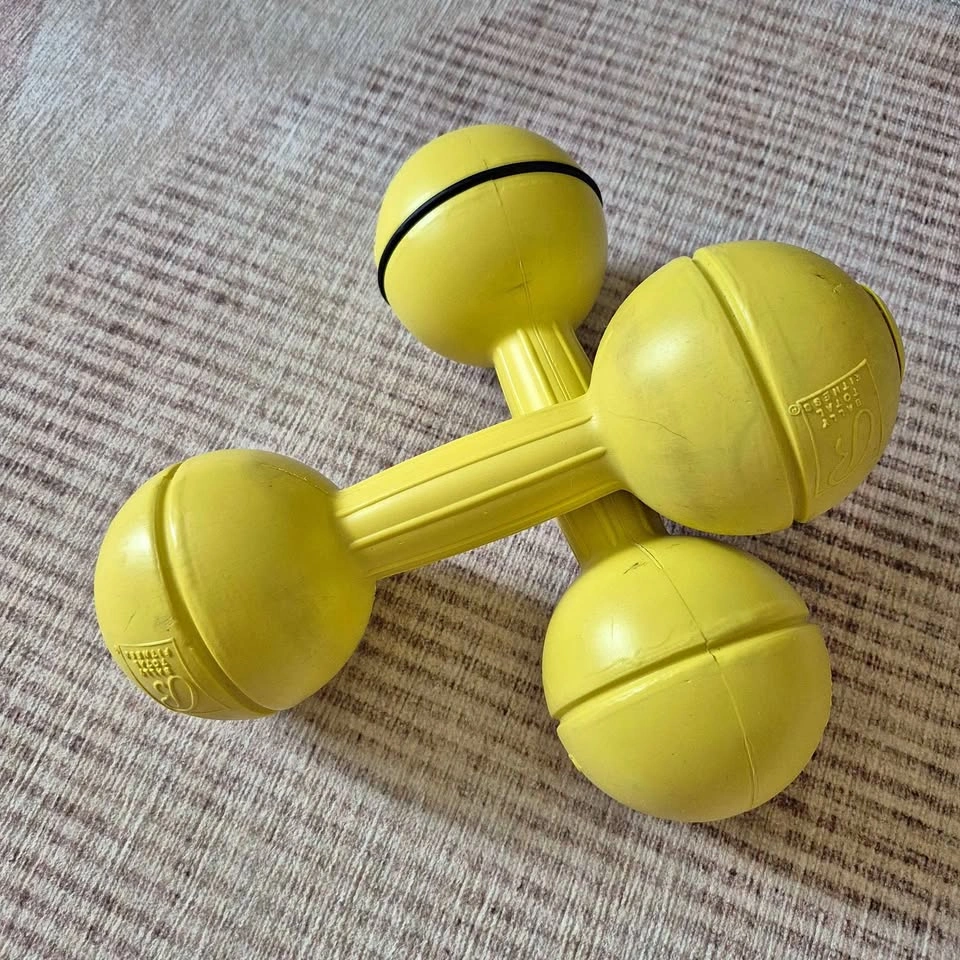A pair of 5 LBS Dumbells