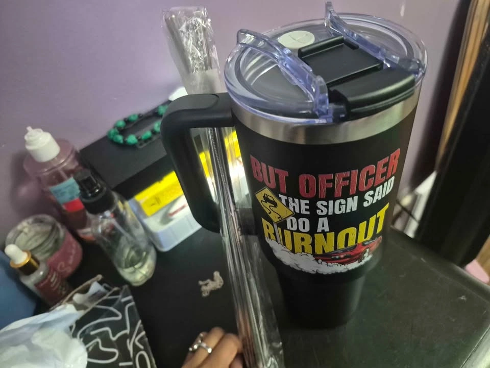 Big travel cup (NEVER USED!) - photo 3