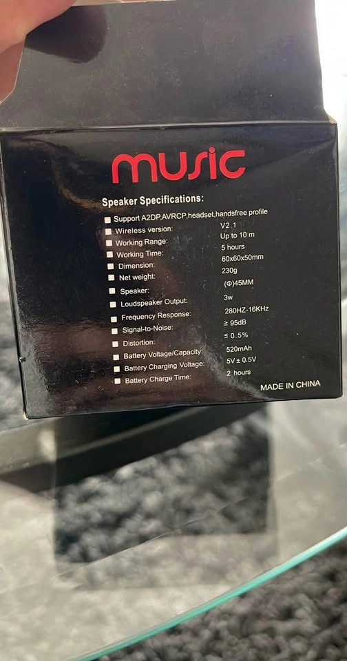 Mini Bluetooth speaker - photo 3