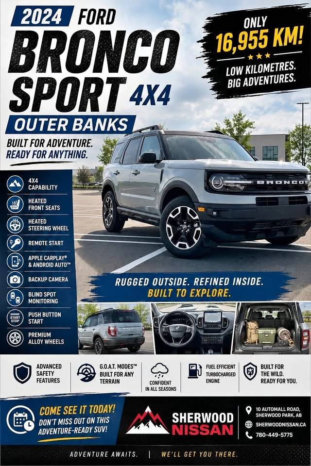 2024 Ford Bronco Sport 4x4