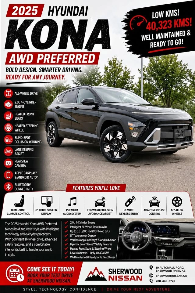2025 Hyundai Kona AWD Preferred