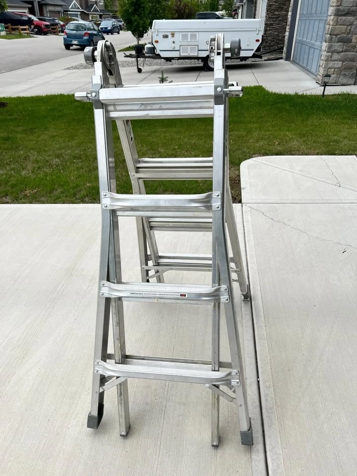 Keller 17-ft Multi-Position Aluminum Ladder (250-lb Capacity) - photo 3