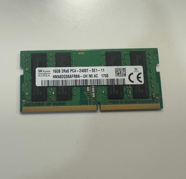 SK Hynix 16GB DDR4 Laptop RAM