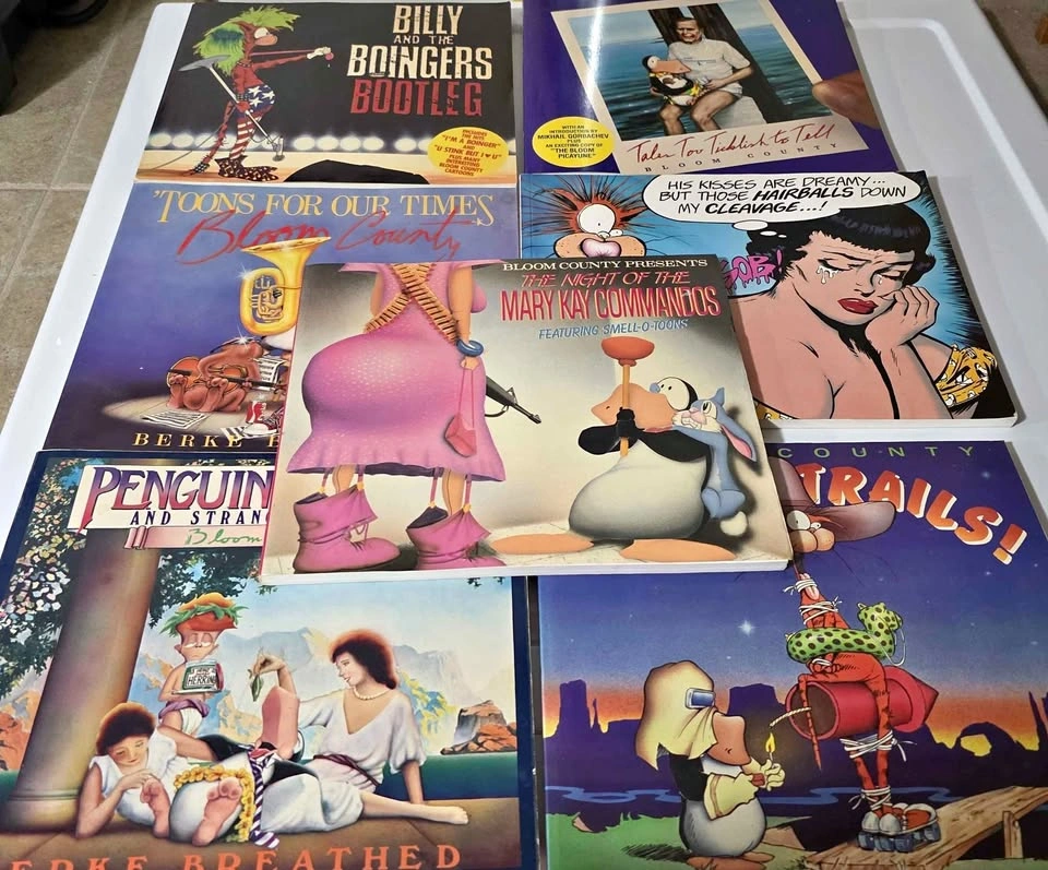 Berke Breathed comic books