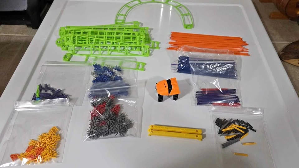 Knex roller coaster set