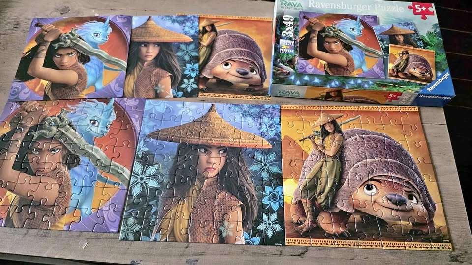 Raya the last dragon puzzles