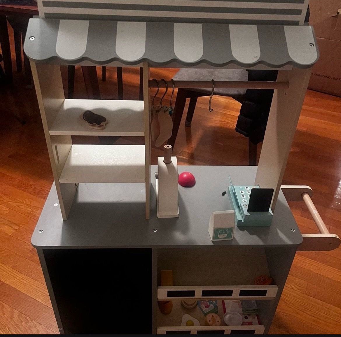 Kids Wooden Kitchen/Grocery Store Set - photo 2