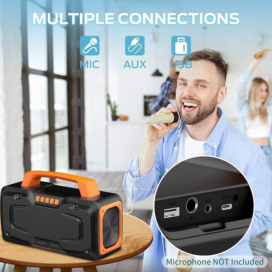 BUGANI 80W Bluetooth Speaker – Powerful, Waterproof, Portable - photo 4