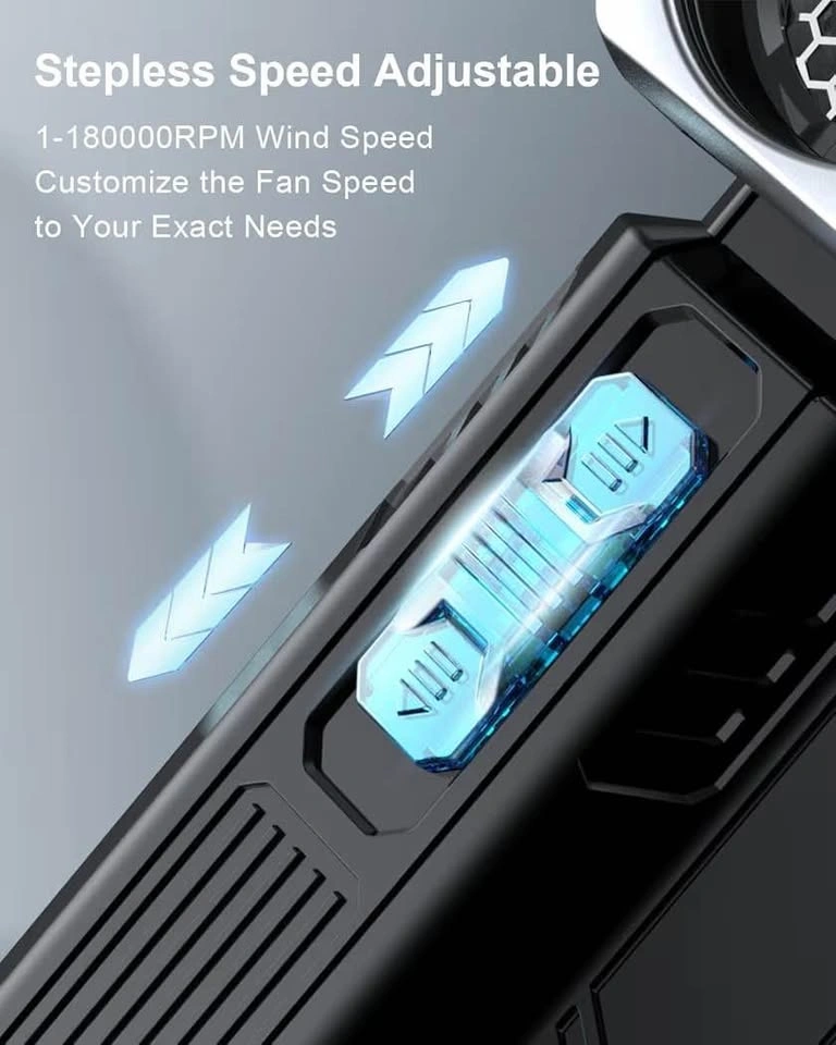 Super Powerful 180,000 RPM Compressed Air Duster - photo 2