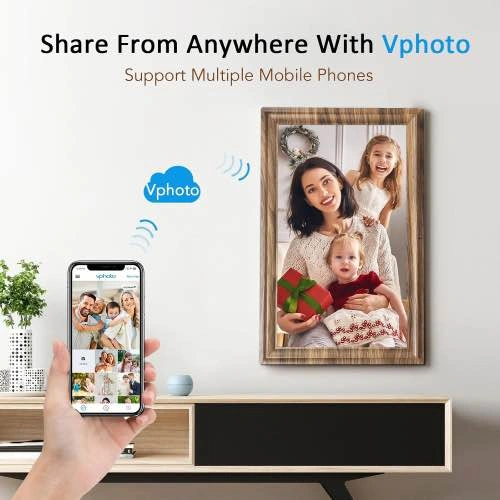 16” Smart Digital Photo Frame – 32GB | App Sharing - photo 4