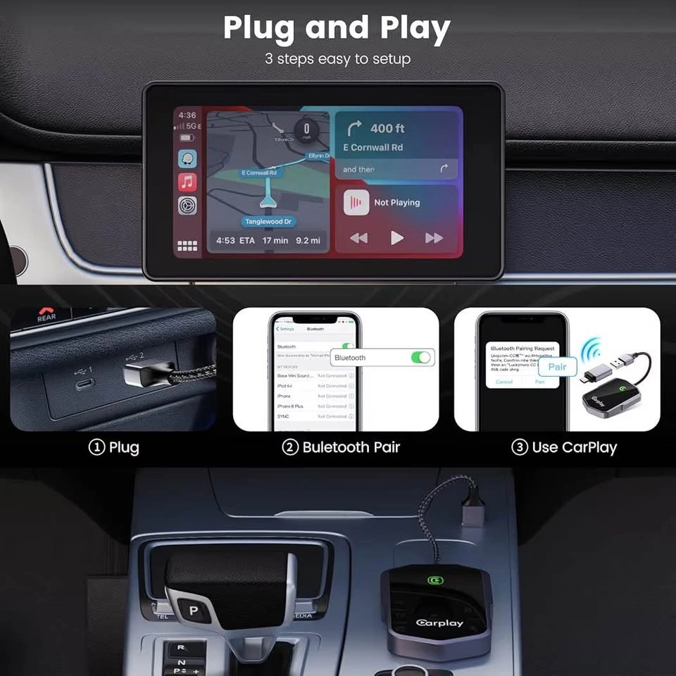 🚗 Wireless CarPlay Adapter – Plug & Play (2024) - photo 3