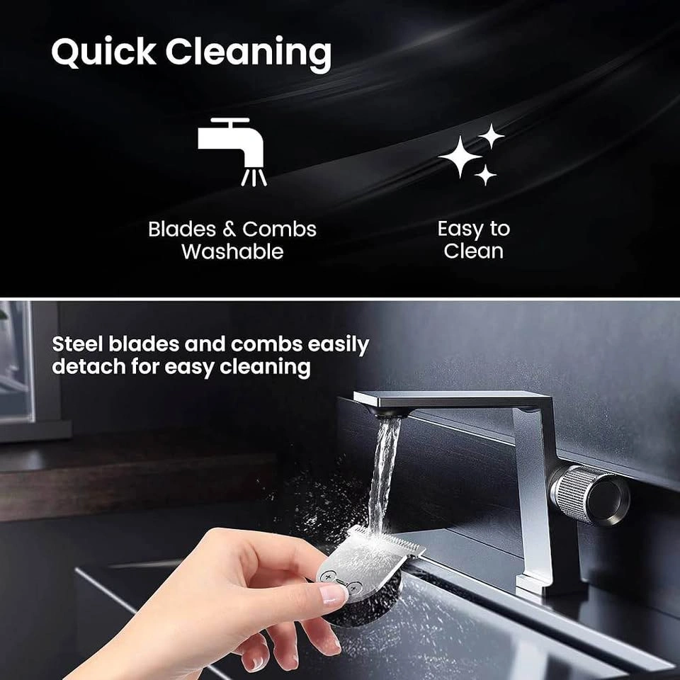 Sejoy Cordless Electric Hair Clipper for Men – Waterproof - photo 4