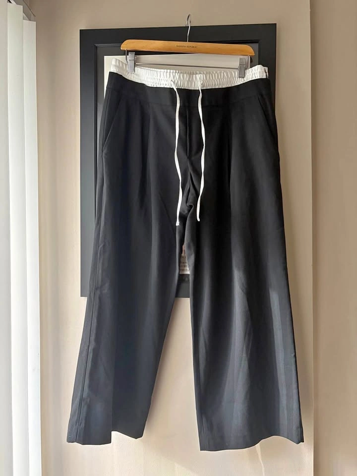 Gap Black Wide-Leg Trousers
