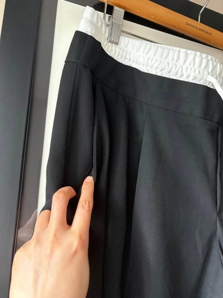 Gap Black Wide-Leg Trousers - photo 3