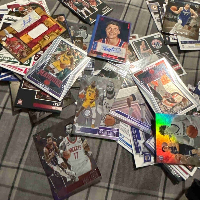 basketball cards (CASH ONLY)