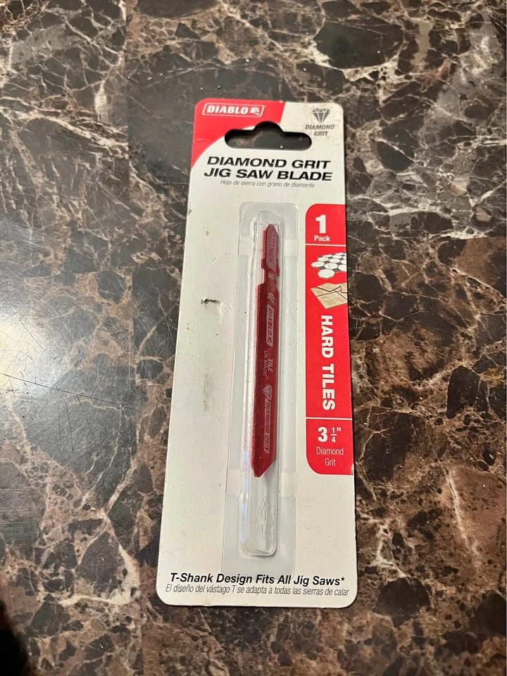 Diamond grit Jigsaw blade