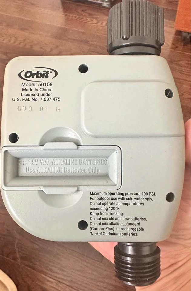 Orbit 56158 Single Outlet Digital Hose Faucet Timer - photo 4