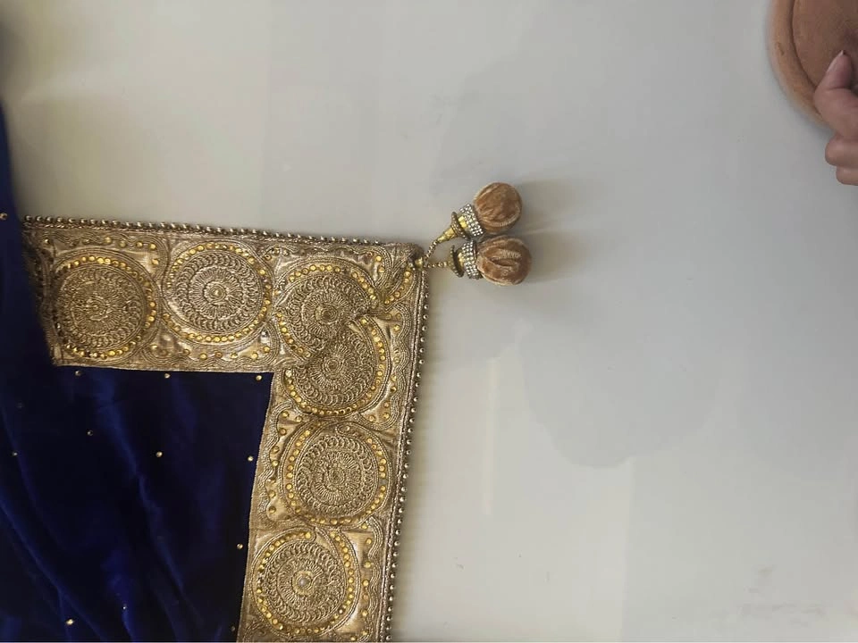 Velvet shawl - photo 2