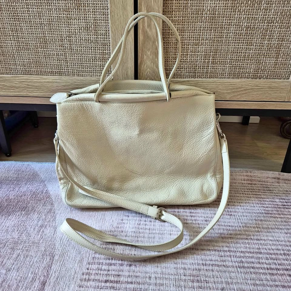 Genuine Leather Cross-Body Purse - Claudia Firenze