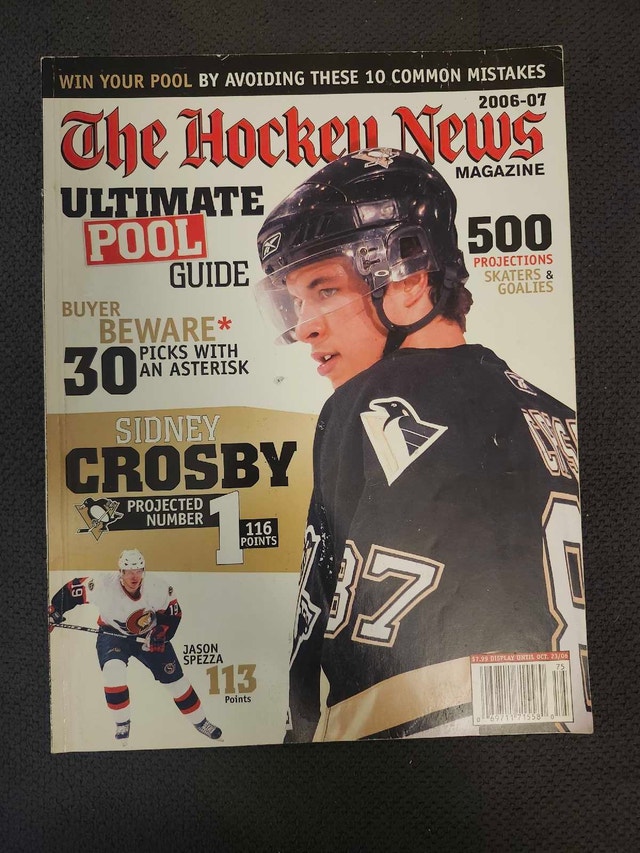 Sidney Crosby The Hockey News 2006-07 Hockey Pool Guide