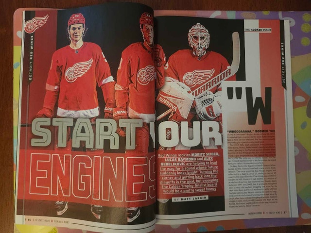 The Hockey News Rookie Issue 2022 Seider Raymond - photo 2