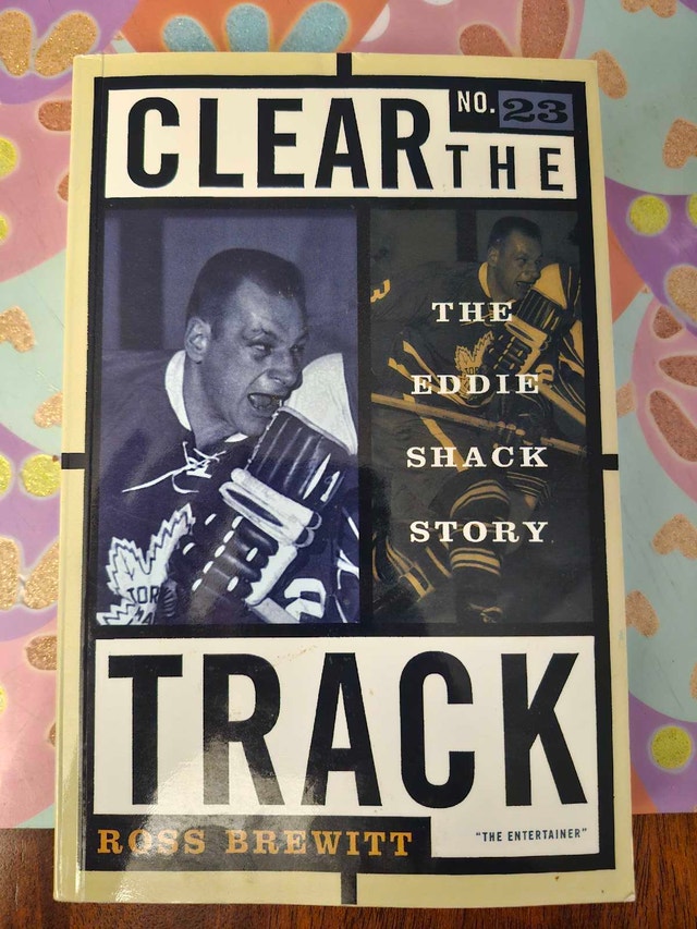 Eddie Shack Toronto Maple Leafs Autographed Novel