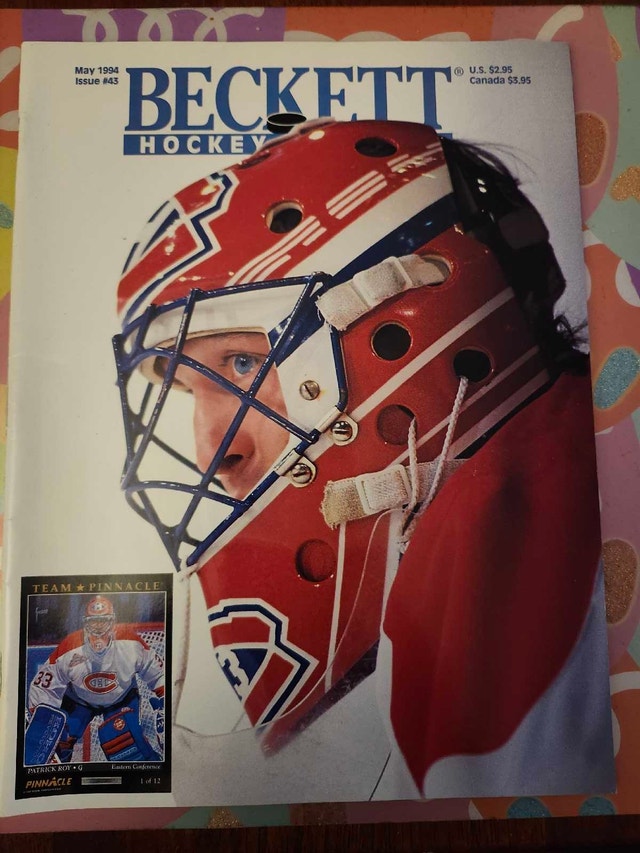 Beckett Hockey Patrick Roy