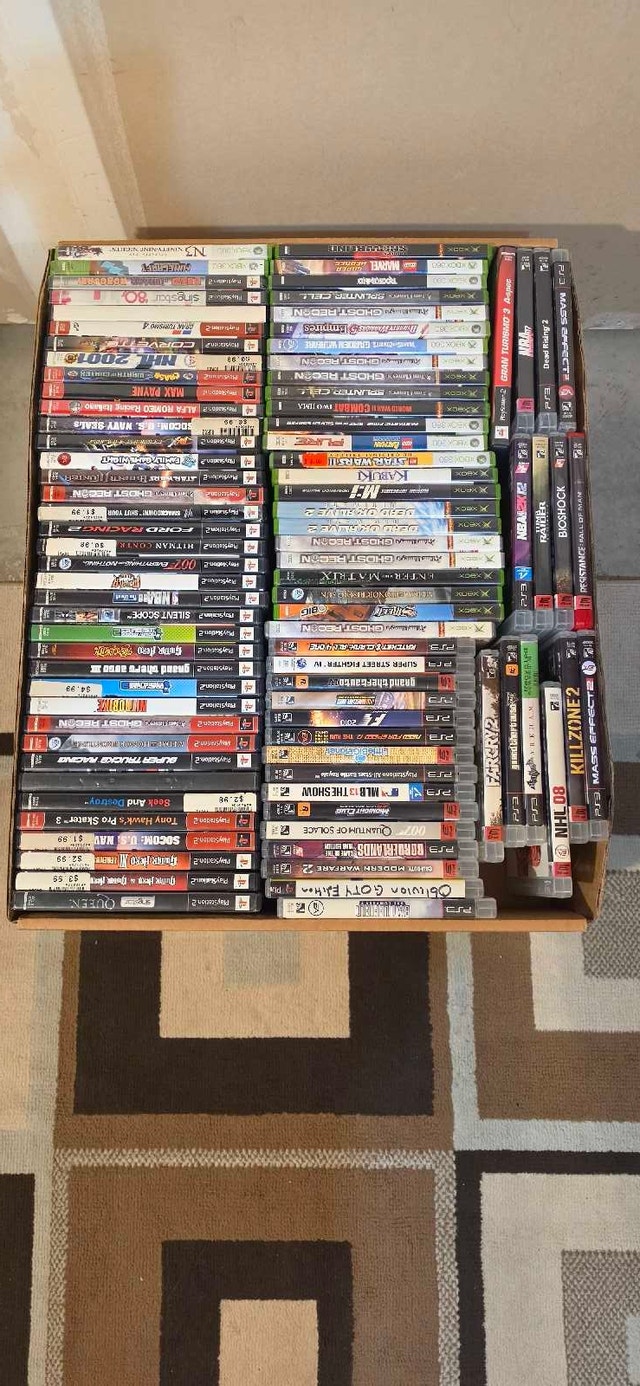 92 Video Games PS2 PS3 Xbox 360