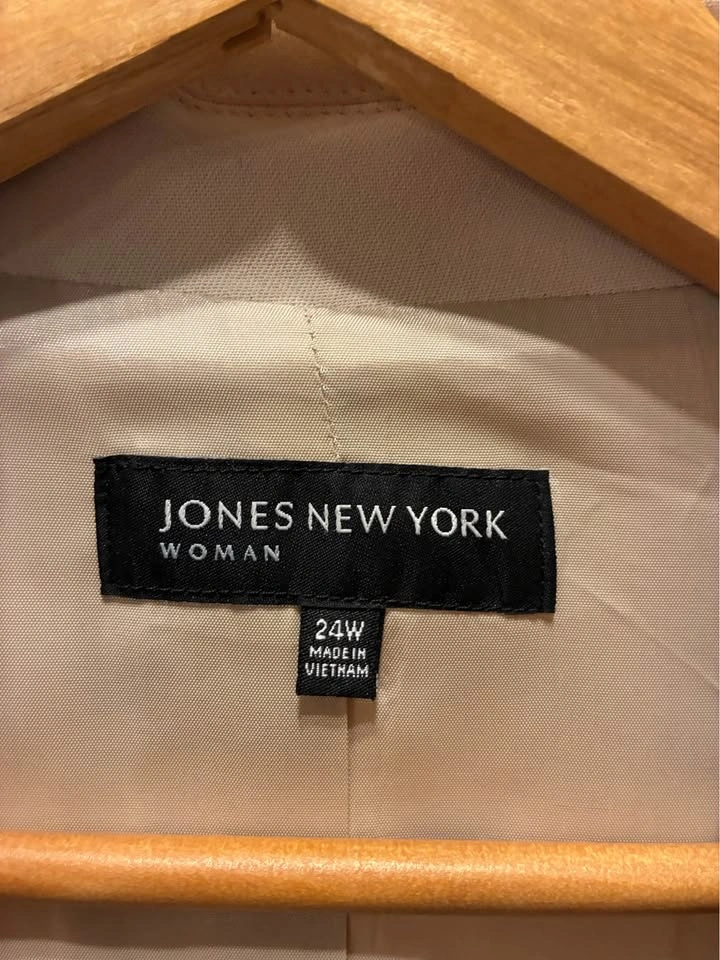 Jones New York Cream Blazer size 24 - photo 2