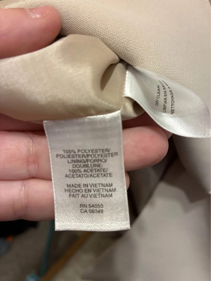 Jones New York Cream Blazer size 24 - photo 3