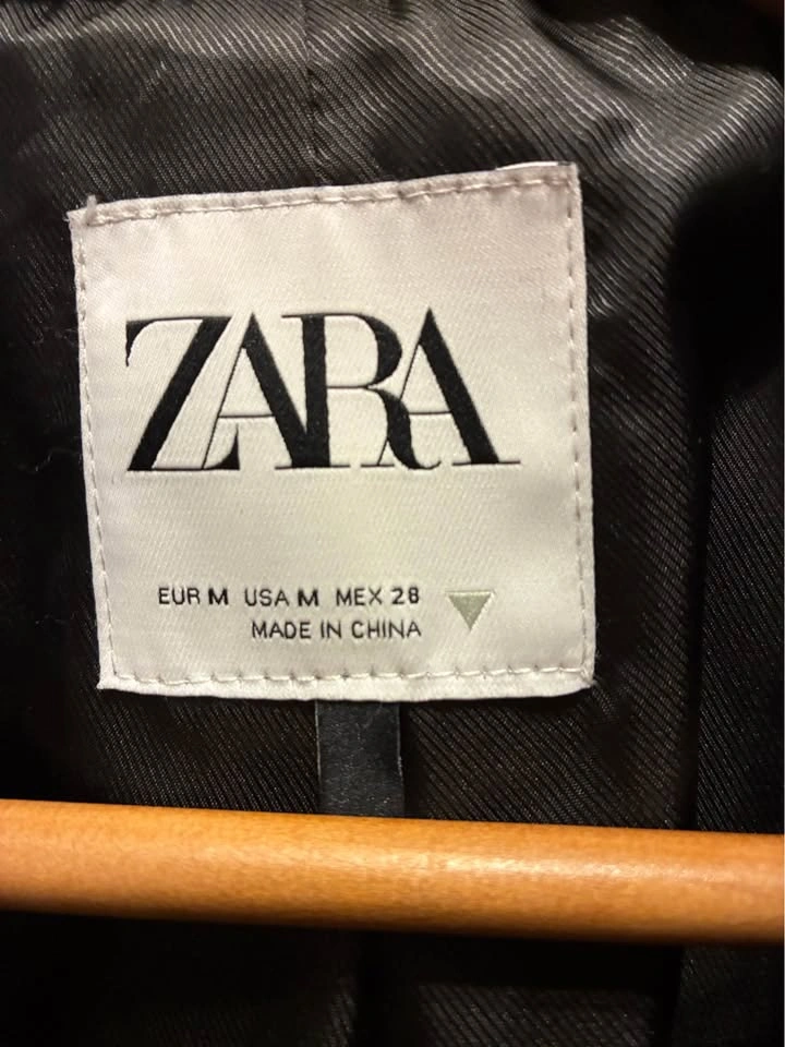 Zara Oversized Black Blazer size Med - photo 2