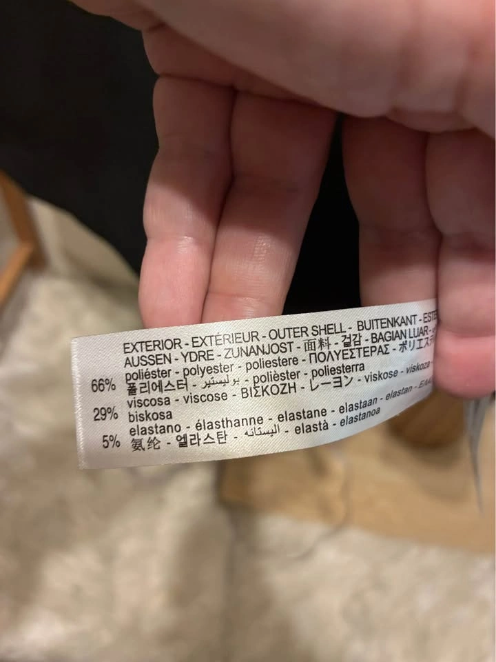 Zara Oversized Black Blazer size Med - photo 3