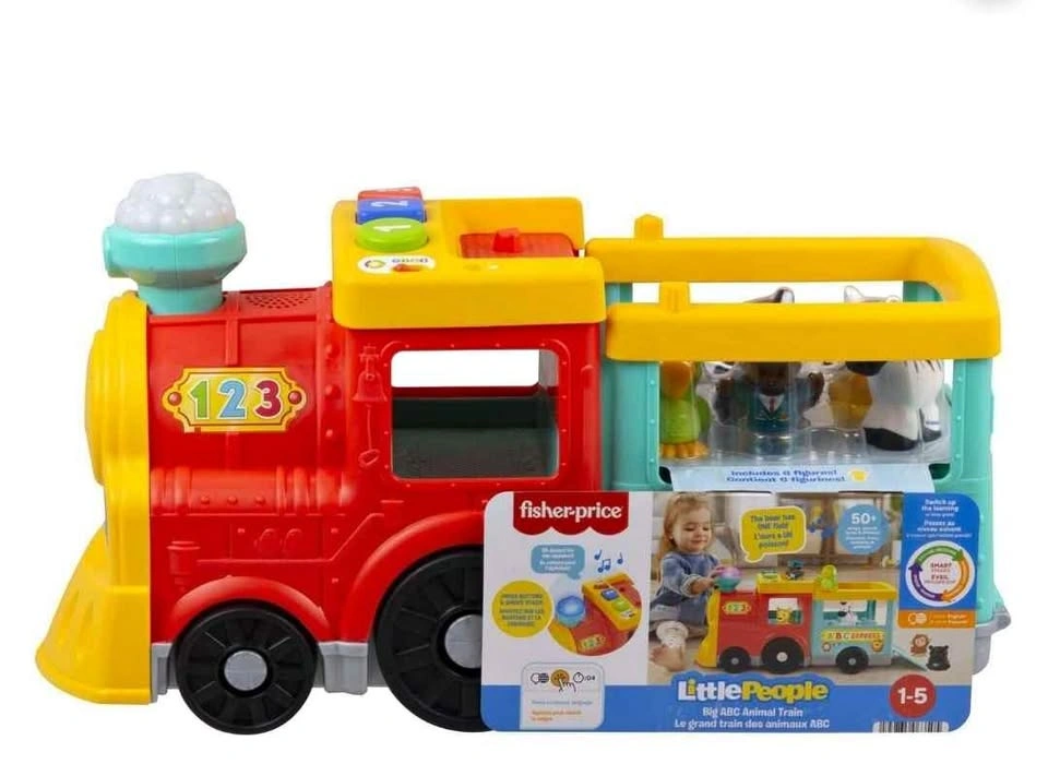 Fisher Price Little People Big ABC Animal Train