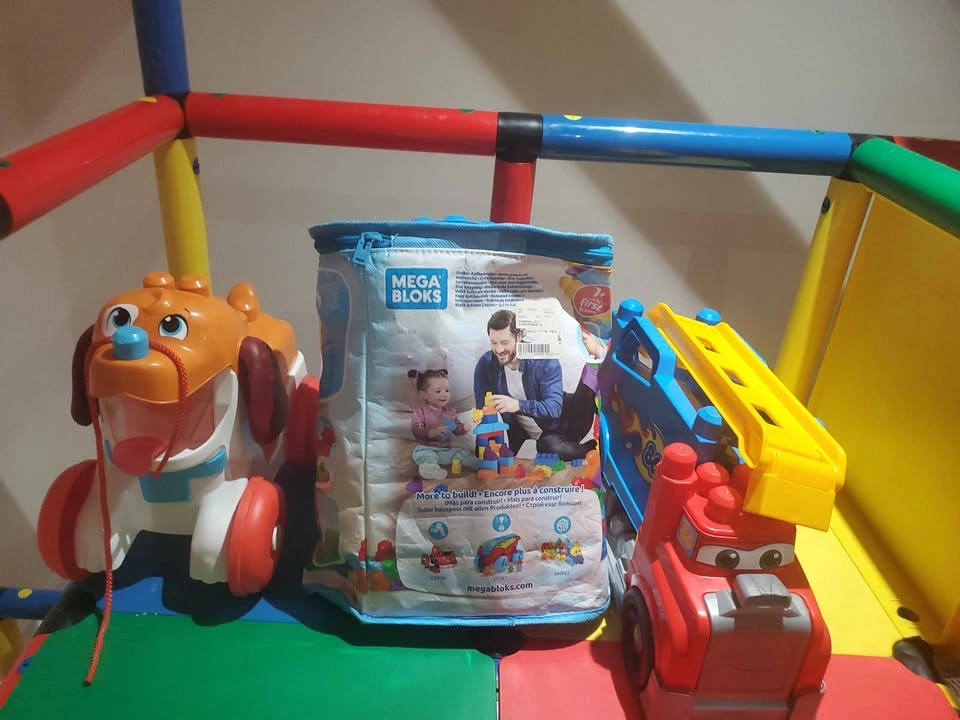 Mega Bloks Pull-Along Puppy and Build & Race Rig Set - photo 2