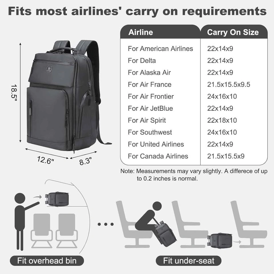 DTGN Large Capacity Water Resistant Backpack - photo 2