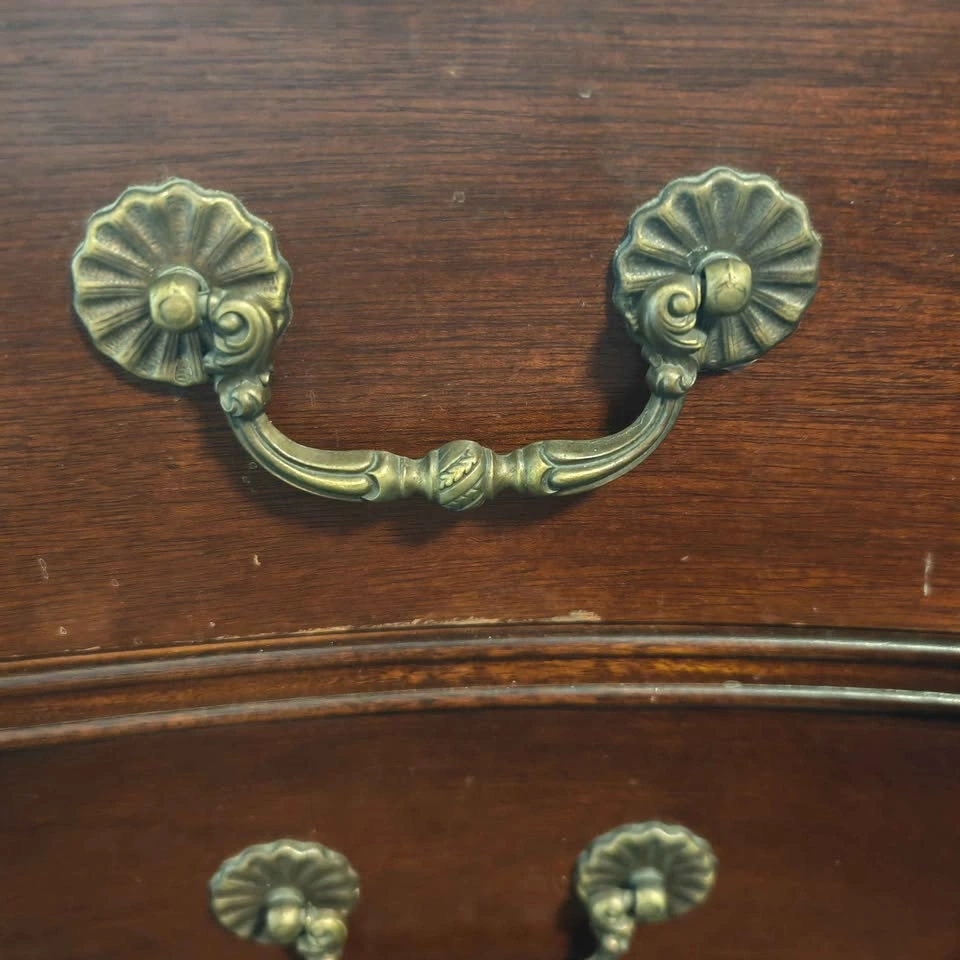 Vintage solid mahogany dresser - photo 2